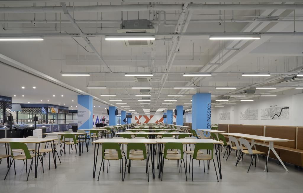 BISS campus cafeteria